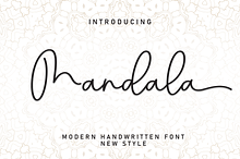 Mandala | Script Font
