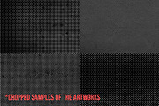 Dark Halftone Textures Pack, a Texture Graphic by fukomoku (Thumbnail 9 of 10)