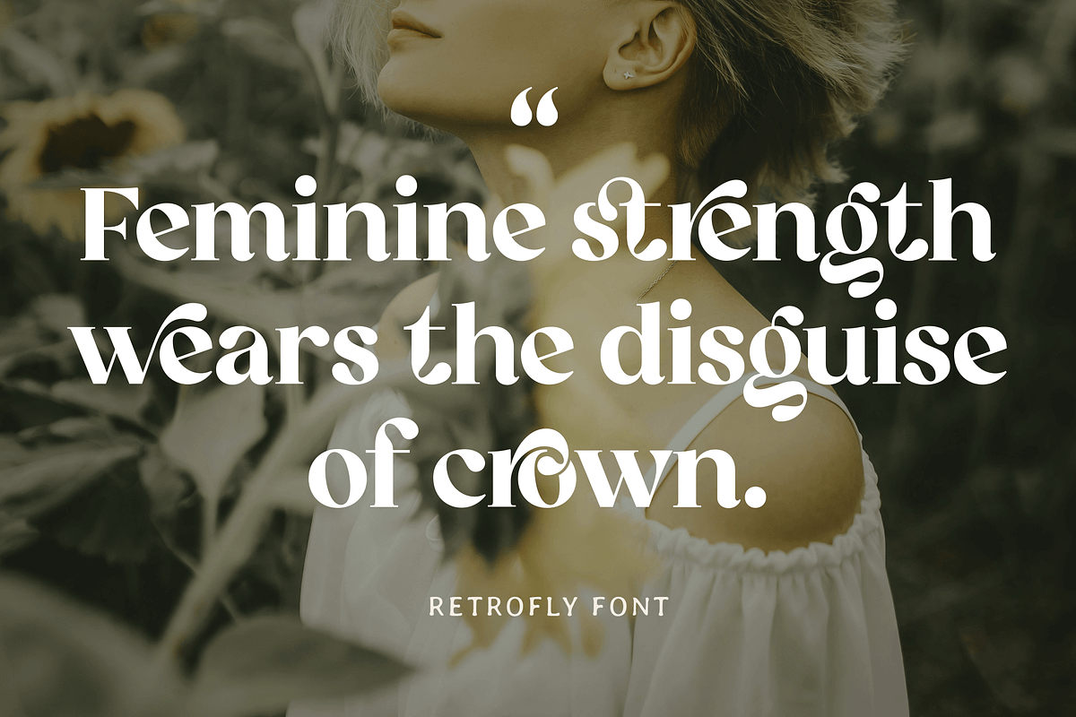 Retrofly A Retro Serif, a Serif Font by Annivers Type (Photo 6 of 10)