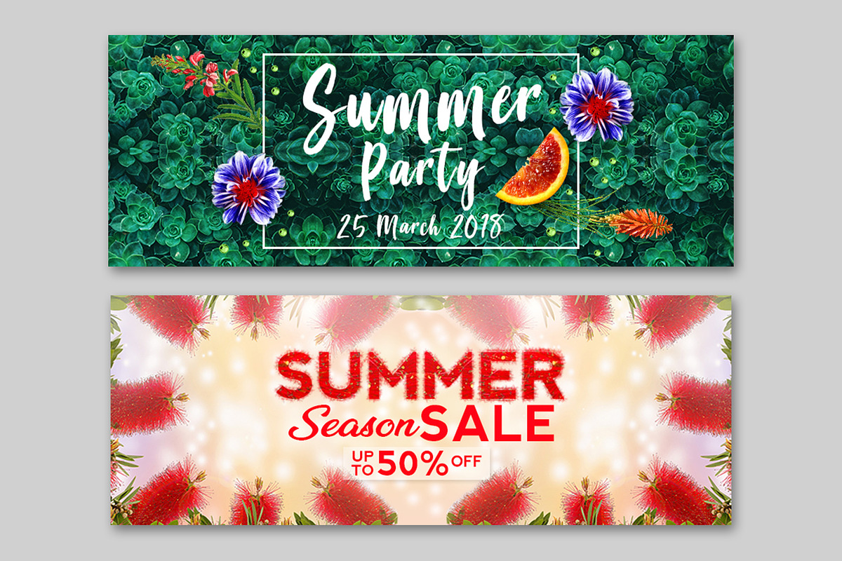 Summer Facebook Cover, a Social Media Template by Creative  designer (Photo 8 of 16)