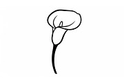 Black Lily Flower Vector Bundle, an Illustration by Designs_River (Thumbnail 22 of 51)