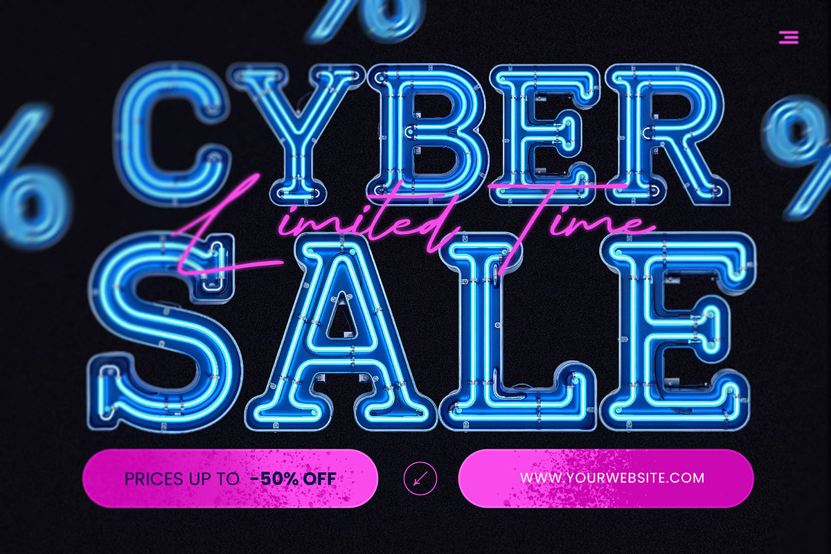 True Neon - Blue Futuristic Font, a Font by AndrewPixelType (Photo 4 of 8)