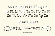 Rackind - Unique Display Font, a Serif Font by Shakira Studio (Thumbnail 10 of 11)