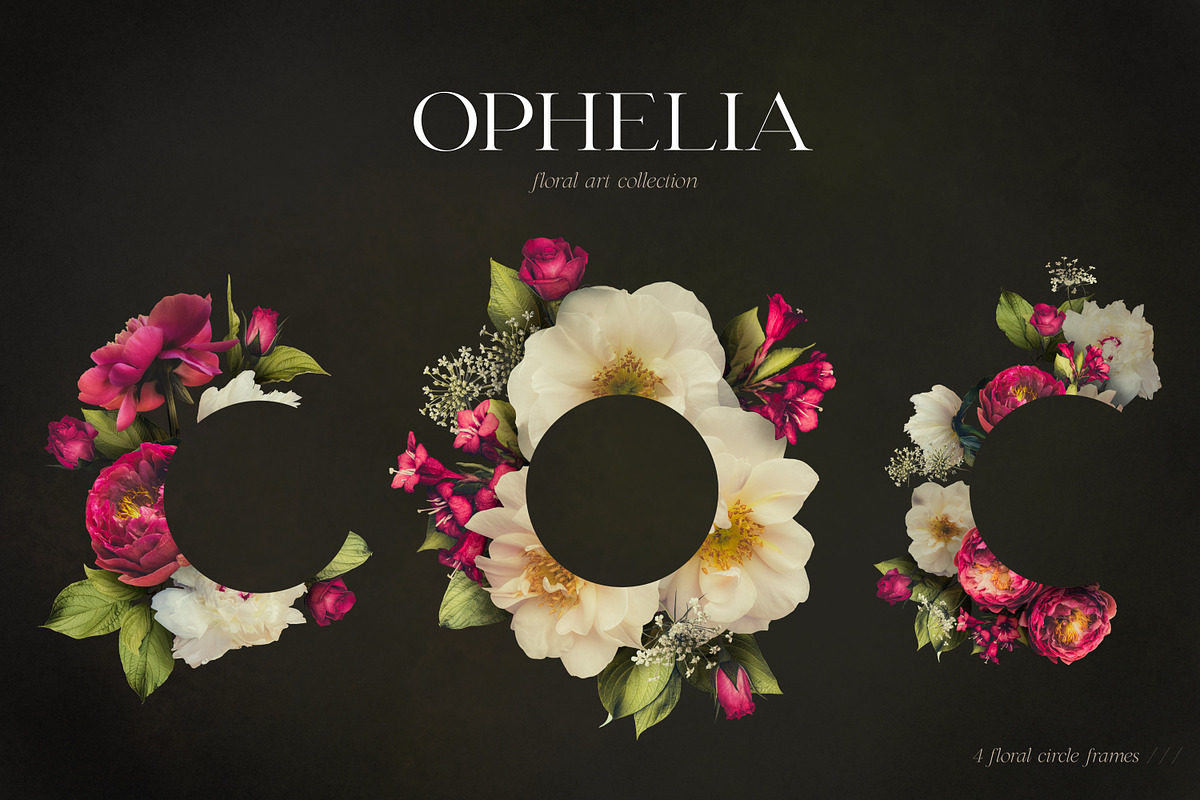 Ophelia Dark Moody Florals, an Object Graphic by Eclectic Anthology (Photo 13 of 14)