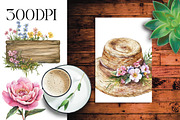 Spring Seasonal Elements Clipart, an Illustration by Libby Wishes (Thumbnail 3 of 5)