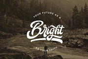 Fountain Type, a Script Font by Fortunes Co (Thumbnail 9 of 13)
