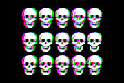 Glitch Distort Text Effect, a Layer Style Add-On by Design Squad (Thumbnail 2 of 4)