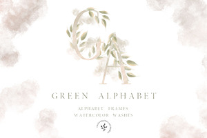 Green Alphabet