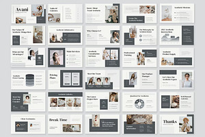 Aesthetic Company Profile Powerpoint