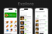 Food Ordering App | DeliFood, an UI Kit Template by Opus LabWorks (Thumbnail 5 of 11)