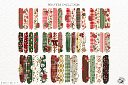 Christmas Brushstrokes PNG, a Seasonal Illustration by Markicha Art (Thumbnail 4 of 6)