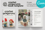 Canva Crochet Amigurumi Book Templat, a Magazine Template by DeLaGranSiete (Thumbnail 1 of 8)