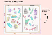 Spirit Vibes Digital Sticker PNGs, a Stationery Template by Bella+Sophia Creative (Thumbnail 2 of 4)