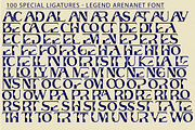 Legend Arenanet Font, a Serif Font by 177Studio (Thumbnail 7 of 8)