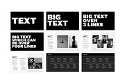 Striking B&W Pitch Deck Template, a Presentation Template by PresentationDesignStudio (Thumbnail 7 of 15)