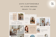 Claudia Boho Showit Website Template, a Templates & Theme by Studio Zash (Thumbnail 5 of 10)