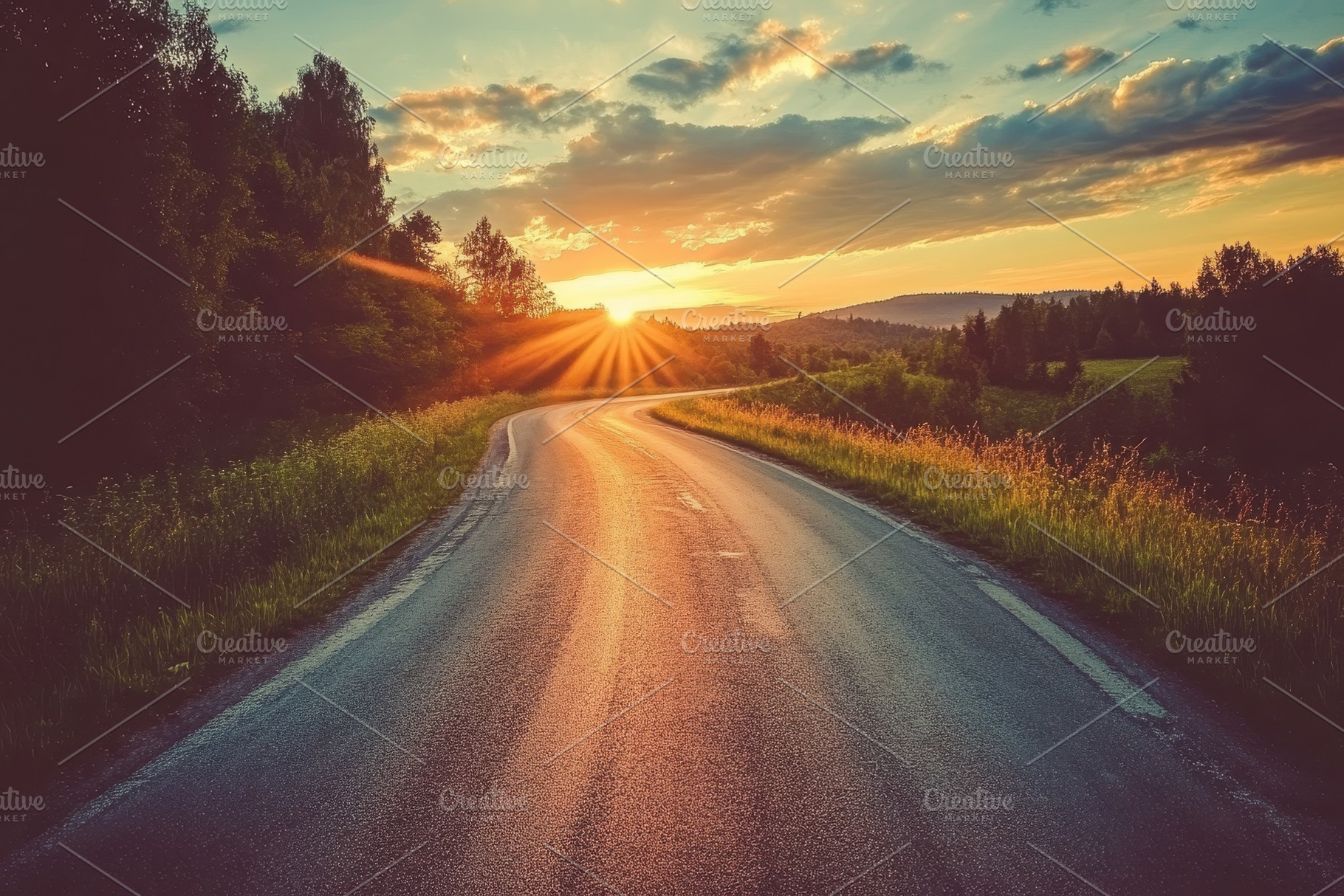 Motorcycle rider enjoying a sunset, a Photo by Pavel_design
