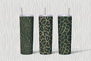Wild Animal Print Set Modern Vintage, a Pattern Graphic by Oksana Dovhopol Art (Thumbnail 10 of 19)