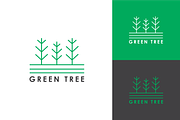 Green Tree Logo Minimalist, a Branding & Logo Template by zaqilogo (Thumbnail 1 of 2)