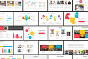 Full Color Powerpoint Template, a Presentation Template by Brandearth RRGraph (Thumbnail 1 of 8)