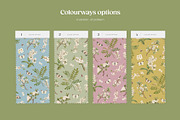 Gentle Spring with White Flowers, a Pattern Graphic by Yello_illustration (Thumbnail 4 of 16)