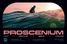 Proscenium - A Wide Sans-Serif Font