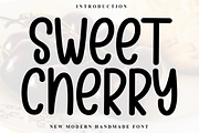 Sweet Cherry, a Sans Serif Font by InermediaSTUDIO (Thumbnail 1 of 8)