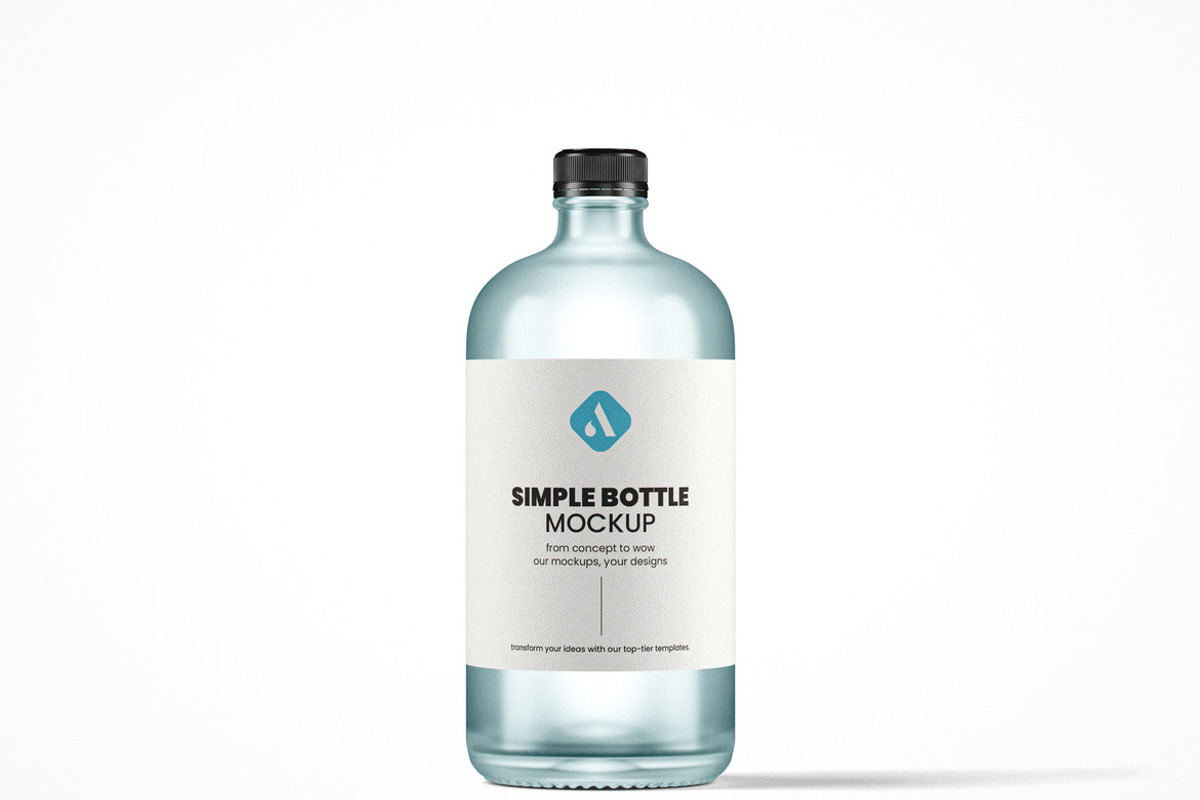 Bottle Mockup Pack, a Packaging Mockup by Designer Dude (Photo 4 of 6)