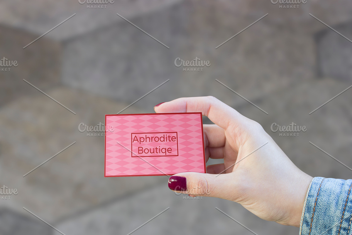 Multipurpose Feminine Business Card, a Business Card Template by Konakchiev (Photo 3 of 3)