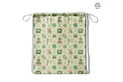 Lucky Teddy Bear Seamless Pattern, a Seasonal Illustration by TitaLivingArt (Thumbnail 10 of 13)