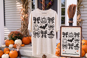 Halloween Coquette Bow PNG,, a Seasonal Illustration by Libby Wishes (Thumbnail 3 of 3)