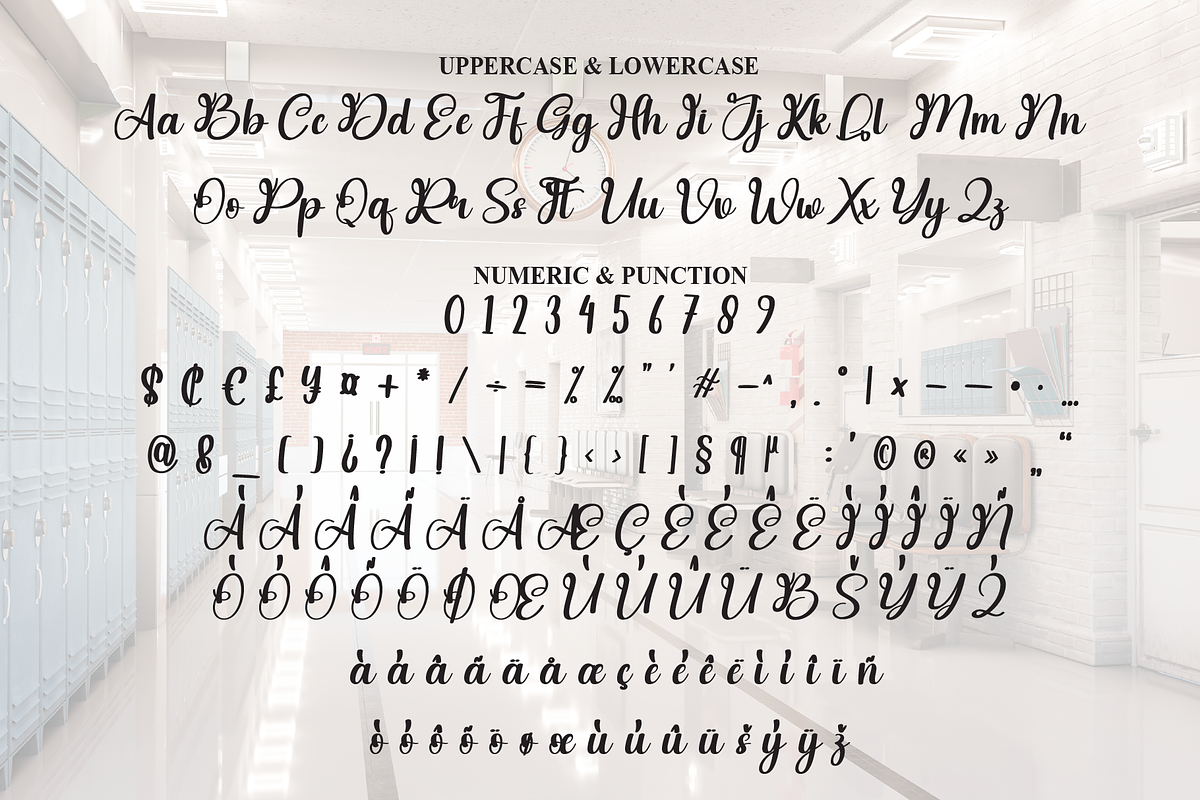 School | Script Font, a Handwritten Font by Scratchones (Photo 7 of 9)