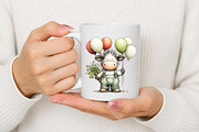 Whimsical Birthday Farm Animal PNG, a Seasonal Illustration by Canvas Craft (Thumbnail 9 of 10)