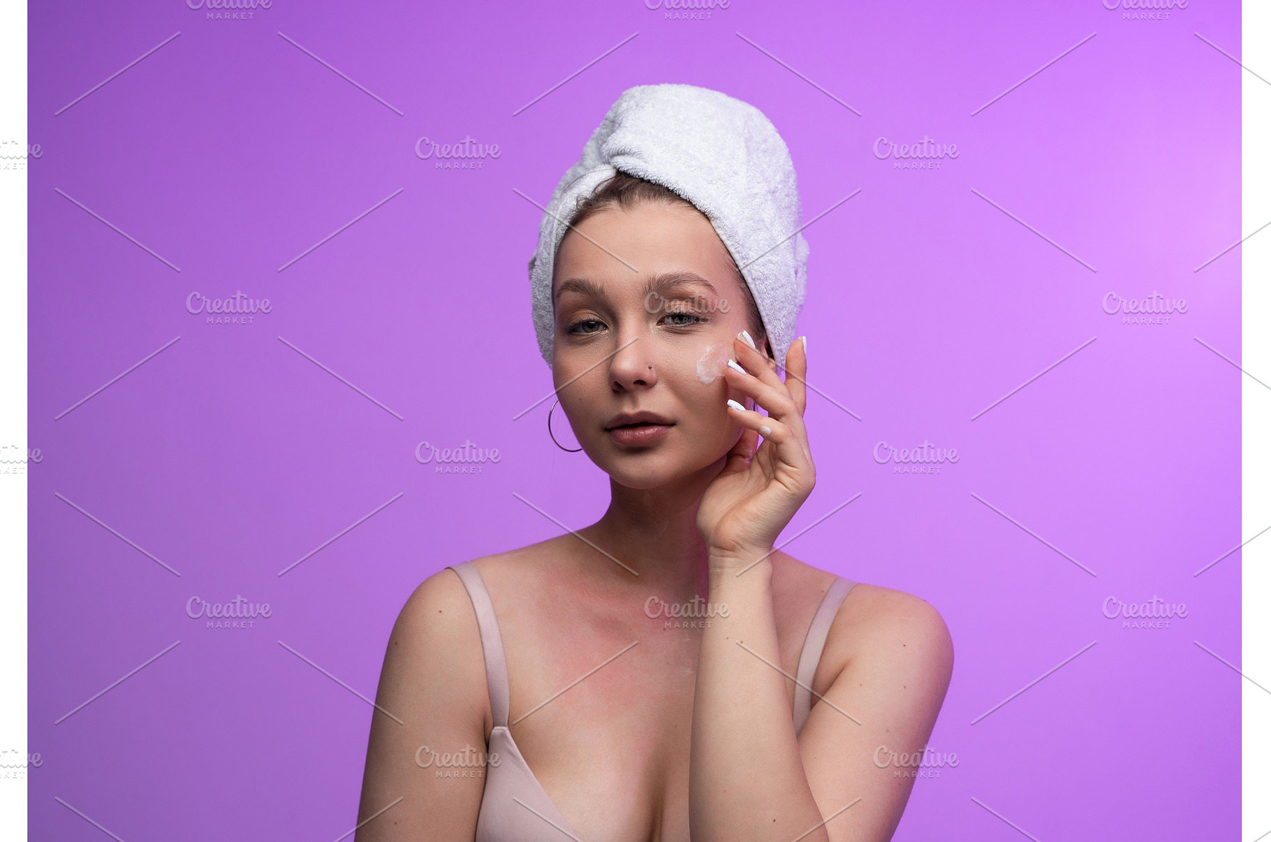 Young woman with natural beauty, a Person Photo by volodymyrshtun13795