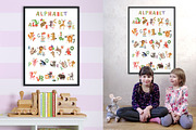 Zoo alphabet for children, an Animal Illustration by Anna Guz's Store (Thumbnail 5 of 5)