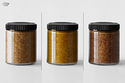 Mustard Jar Mockup, a Cups & Container Mockup by Denny's Mock-ups (Thumbnail 7 of 8)