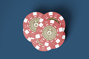 Set Casino Tokens Mockup, a Product Mockup by OneVectorStock (Thumbnail 10 of 13)