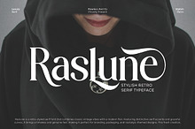 Raslune - Retro Serif Font
