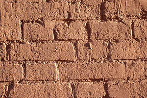 Fragment of brickwork, close-up, a Background Photo by Schreibikus