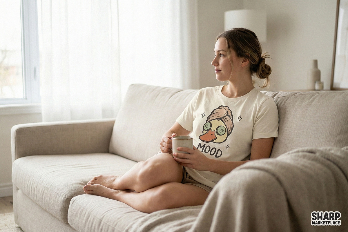 Mood Duck PNG, Spa Day Relaxation, an Illustration by SharpMarketplace (Photo 3 of 4)