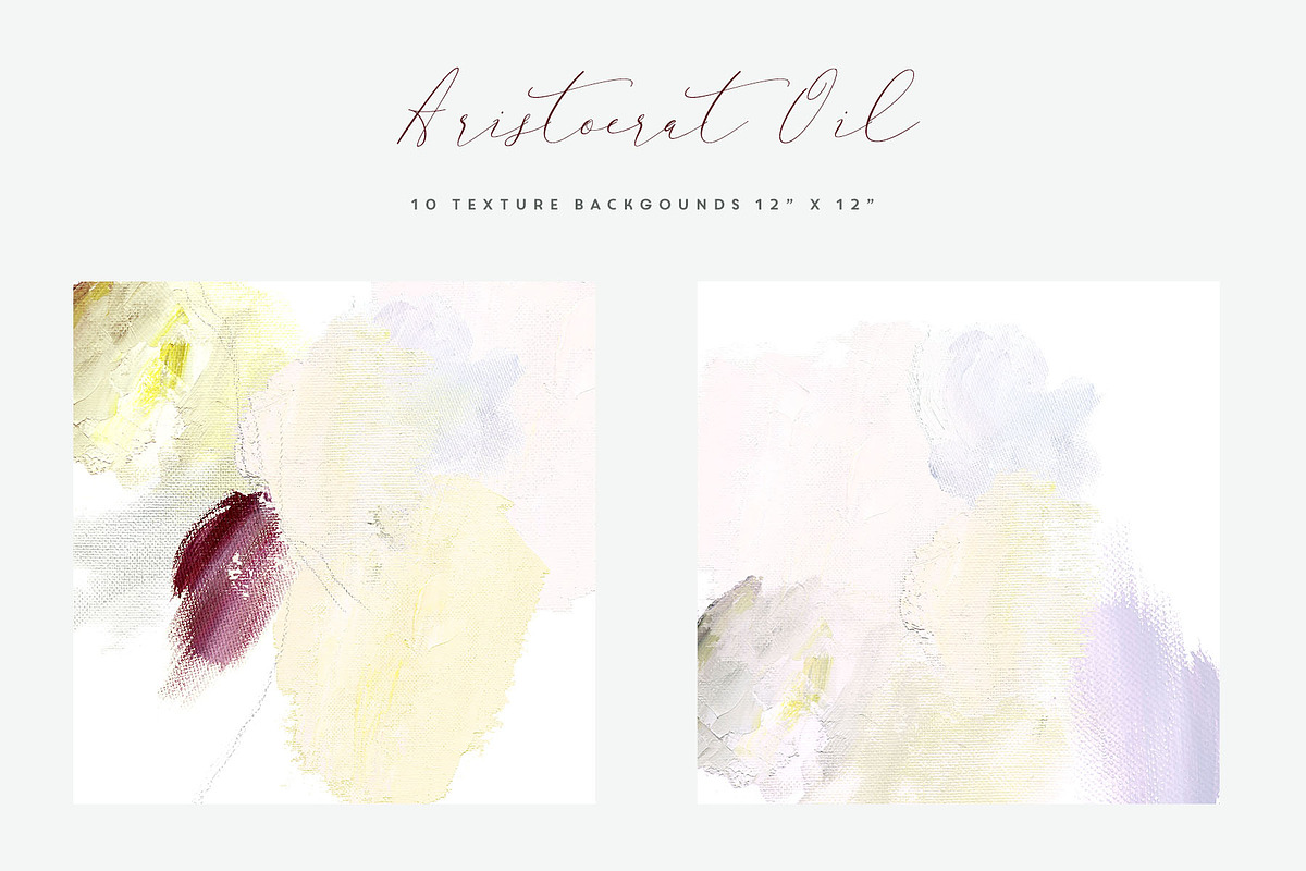Aristocrat Hand Painted Oil Clip Art, a Texture Illustration by Create The Cut (Photo 8 of 14)