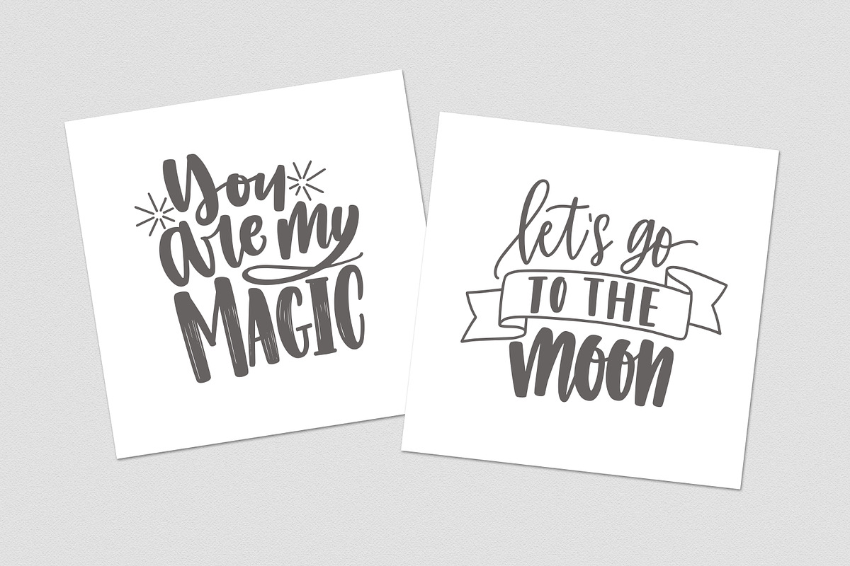 Handwritten romantic lettering, a Decorative Illustration by Good Studio (Photo 6 of 7)