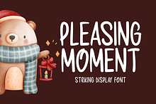 Pleasing Moment Typeface