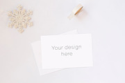 White Christmas Stock Photos, a Print Template by Kreanille Design (Thumbnail 2 of 3)