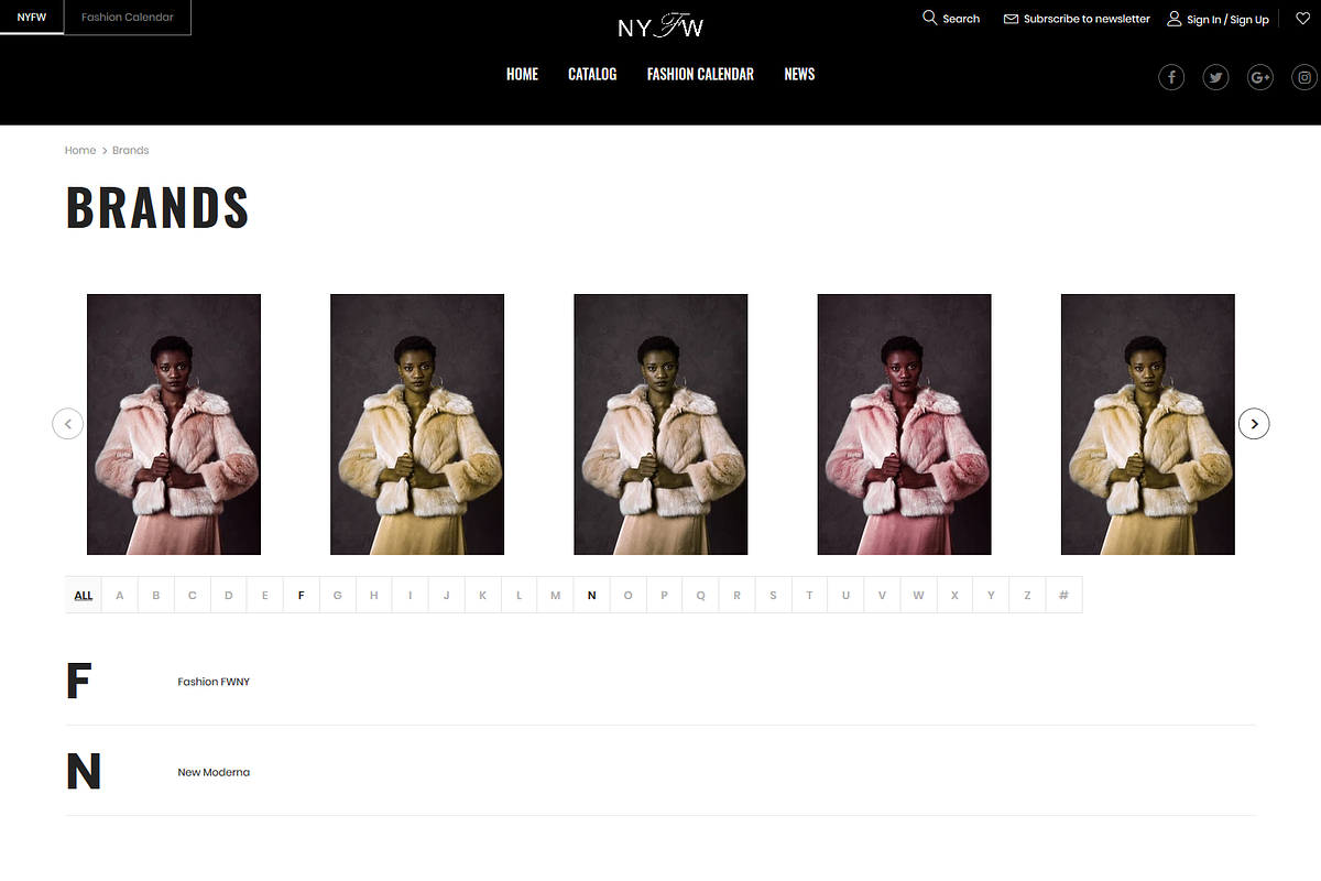Fashion FWNY - Shopify Theme, a Shopify Template by inSTUDIO43 (Photo 5 of 11)