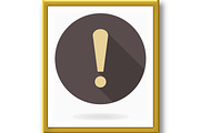 Fine Vector Exclamation Icon, a Texture Graphic by FineArtStudio (Thumbnail 3 of 3)