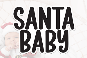 Santa Baby Script Font