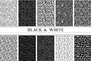 Chic Monochrome Pattern Sets, a Pattern Graphic by Vibrand Studio (Thumbnail 10 of 12)