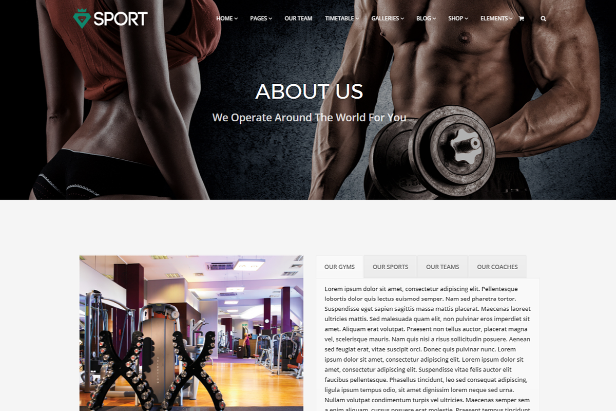 Sport Team & Athlete WordPress Theme, a WordPress Template by Visualmodo (Photo 6 of 21)