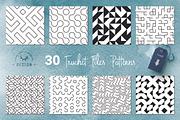 Truchet Tiles - Geometric Patterns, a Pattern Graphic by WBS Design (Thumbnail 1 of 3)